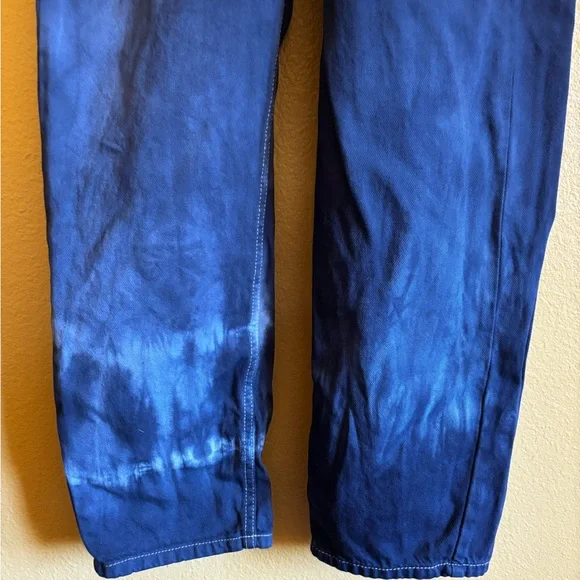 We The Free Blue Jumpsuit- Denim Hand dyed- boho, streetwear Size Small - Picture 8 of 14